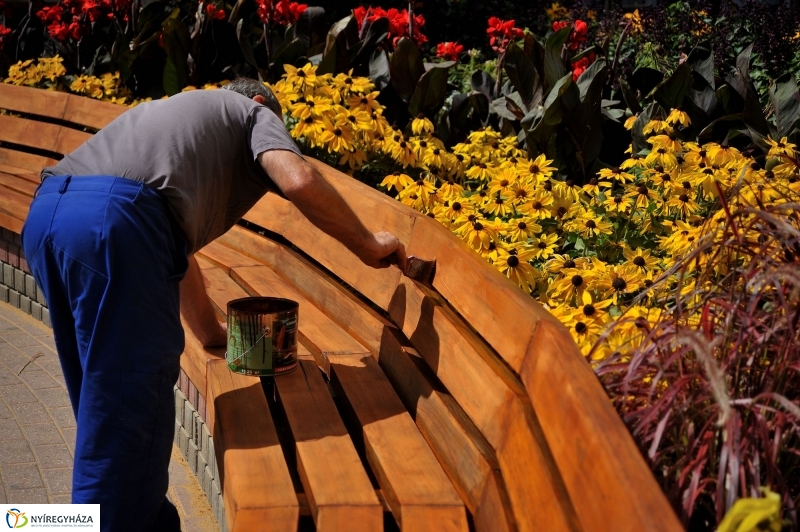 Padfelújítás a belvárosban