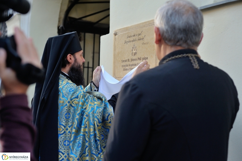 Emlékezés a pápa látogatására