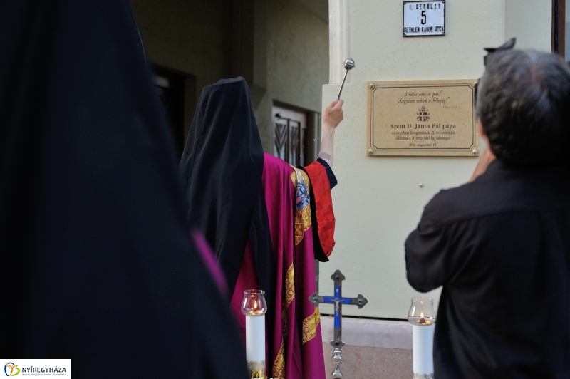 Emlékezés a pápa látogatására