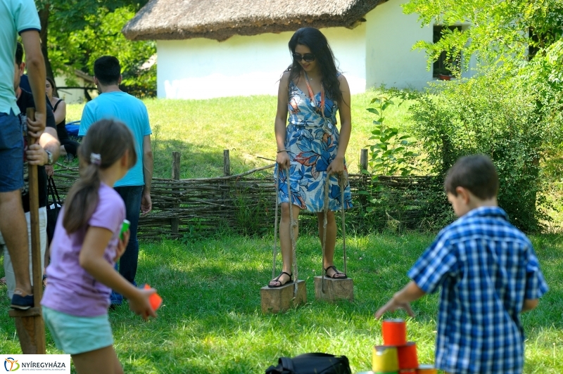 Új kenyér ünnepe a múzeumfaluban