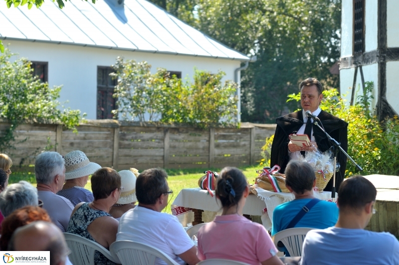 Új kenyér ünnepe a múzeumfaluban