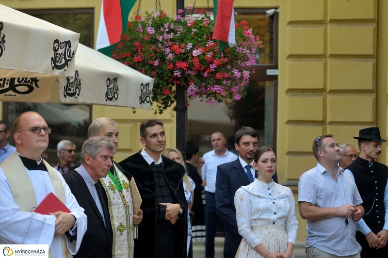 Államalapítás ünnepe Nyíregyházán 2016