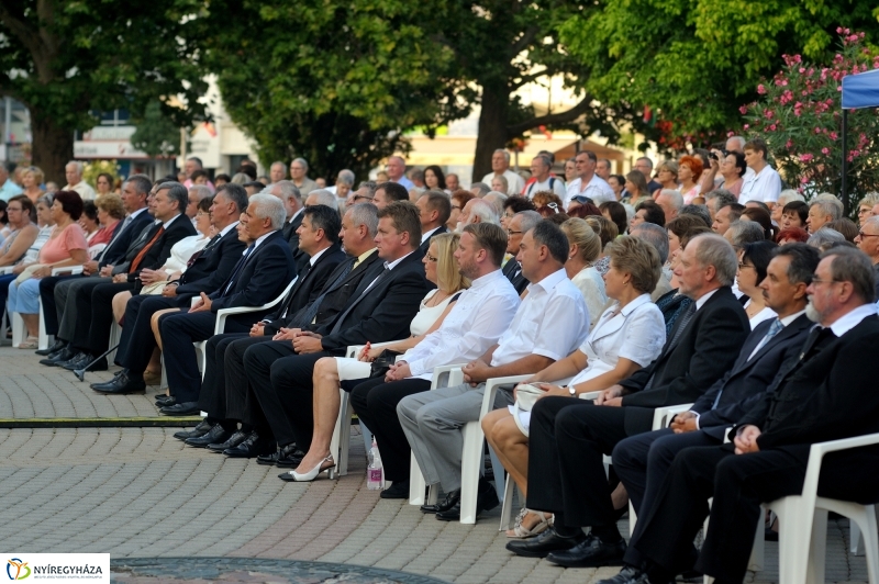 Államalapítás ünnepe Nyíregyházán 2016