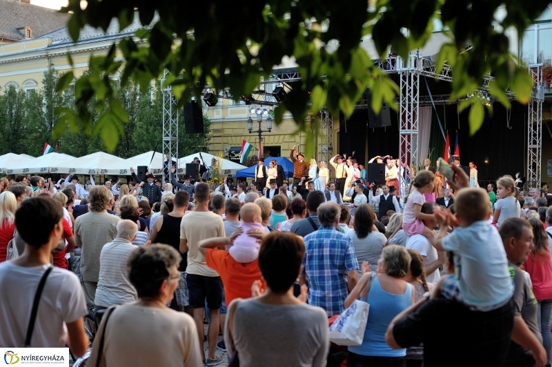 Államalapítás ünnepe Nyíregyházán 2016