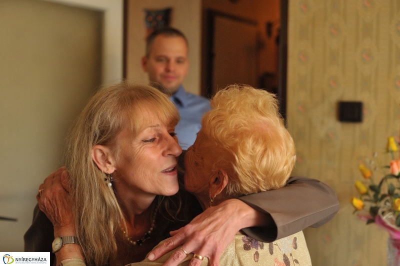 Szépkorú köszöntése - Dankócsik Ferencné