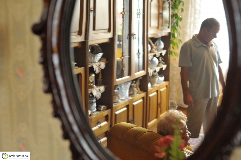 Szépkorú köszöntése - Dankócsik Ferencné