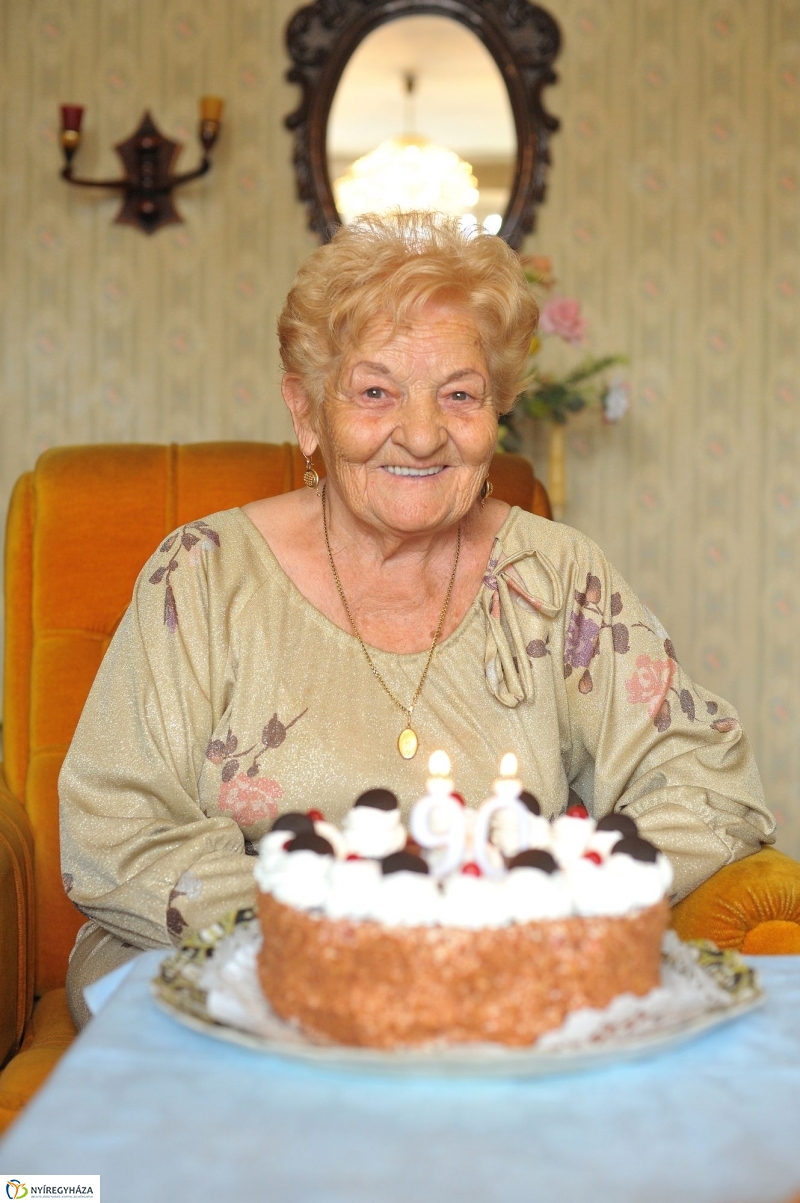 Szépkorú köszöntése - Dankócsik Ferencné