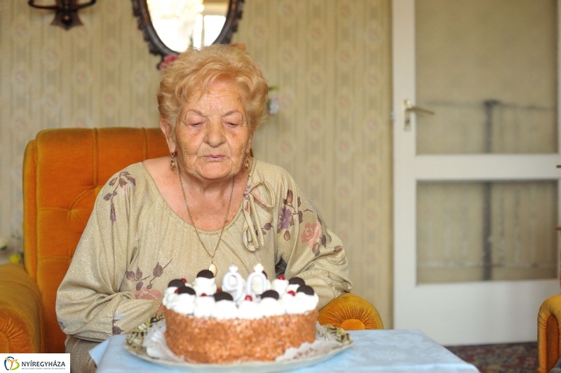 Szépkorú köszöntése - Dankócsik Ferencné