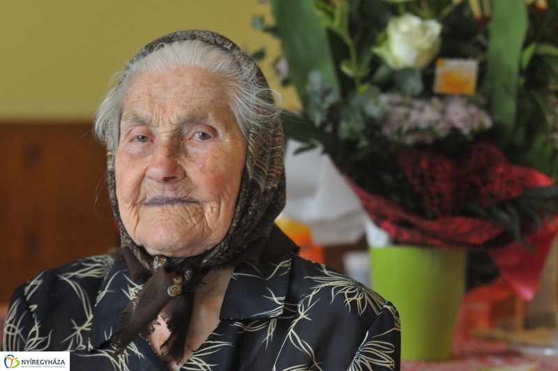 Szépkorú köszöntése - Rádi Jánosné