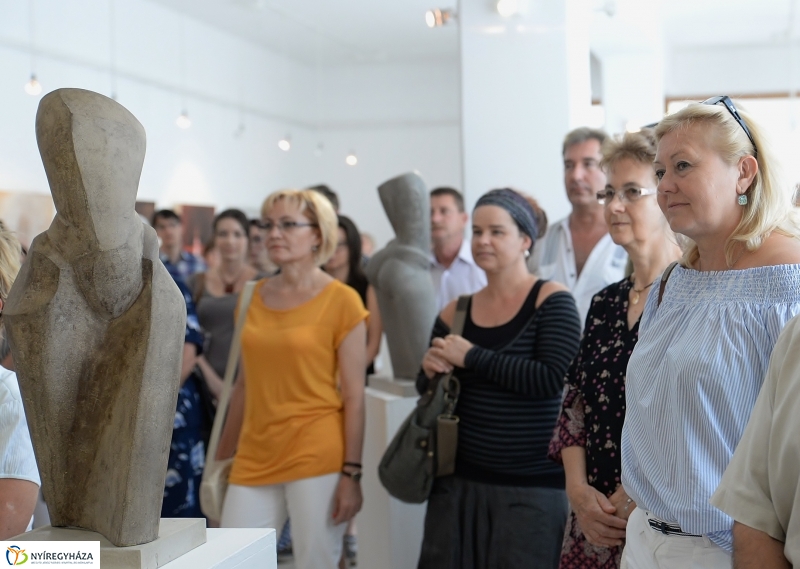 Ösztöndíjasok-kiállításmegnyitó a Pál Gyula teremben
