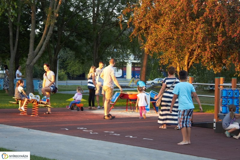 Népszerű az integrált játszótér