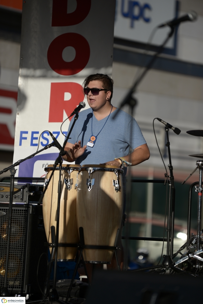 Színpadon a Folkfusion Band