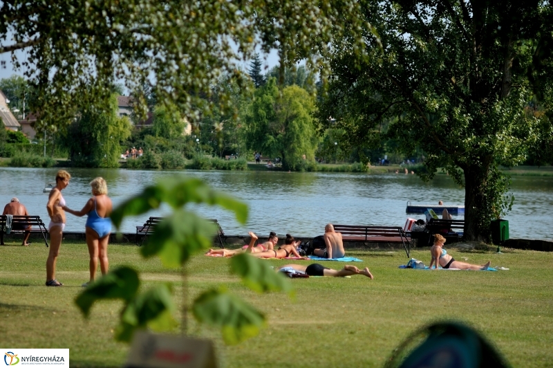Nyár utolsó pillanatai a Tófürdőn