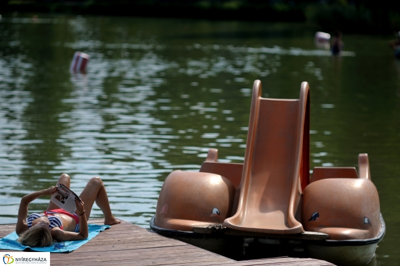 Nyár utolsó pillanatai a Tófürdőn