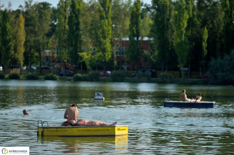 Nyár utolsó pillanatai a Tófürdőn