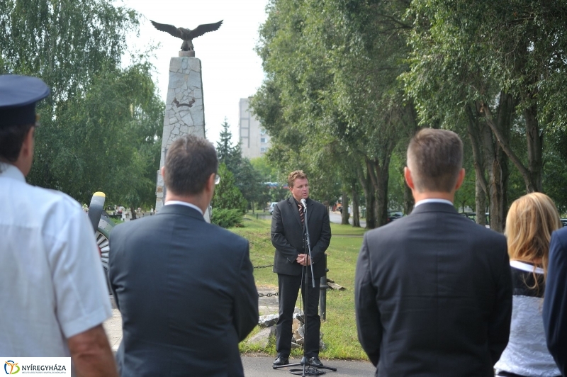 Emlékezés a bombázásra - fotó Szarka Lajos