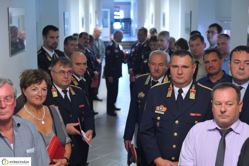 Ünnepség a tűzoltóknál - fotó Szarka Lajos