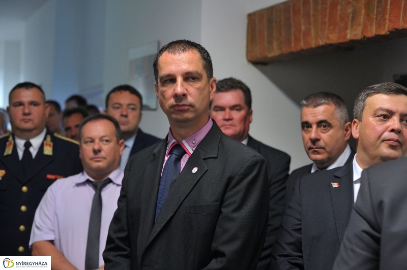 Ünnepség a tűzoltóknál - fotó Szarka Lajos