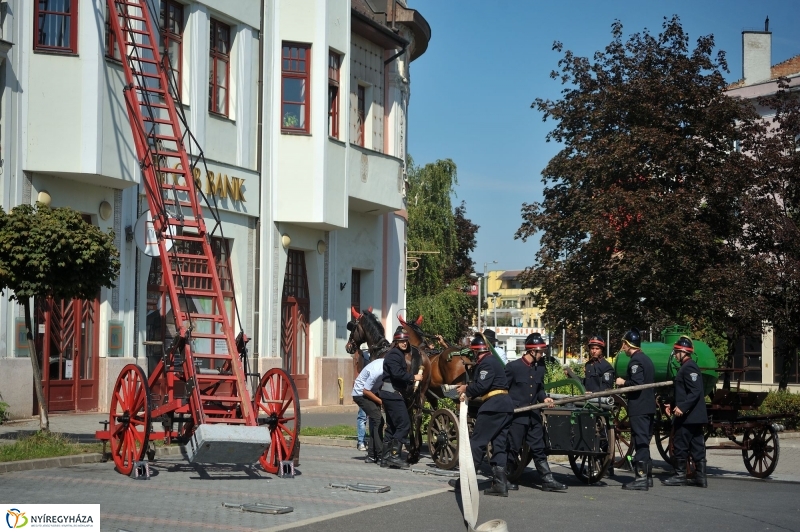 Ünnepség a tűzoltóknál - fotó Szarka Lajos