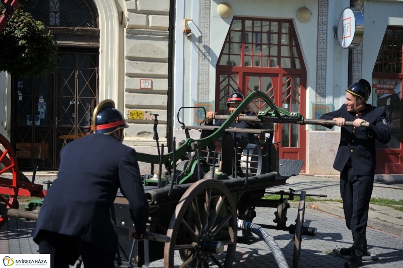 Ünnepség a tűzoltóknál - fotó Szarka Lajos