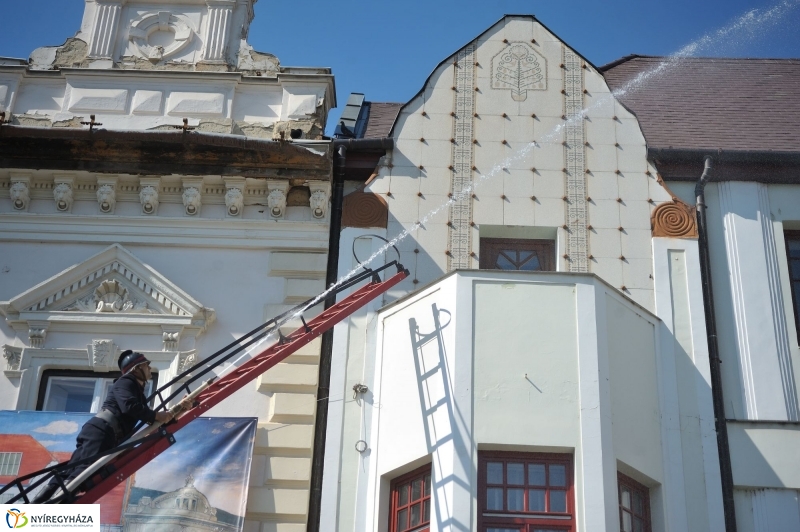 Ünnepség a tűzoltóknál - fotó Szarka Lajos