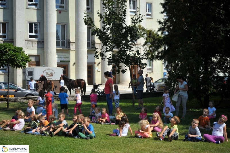 Ünnepség a tűzoltóknál - fotó Szarka Lajos