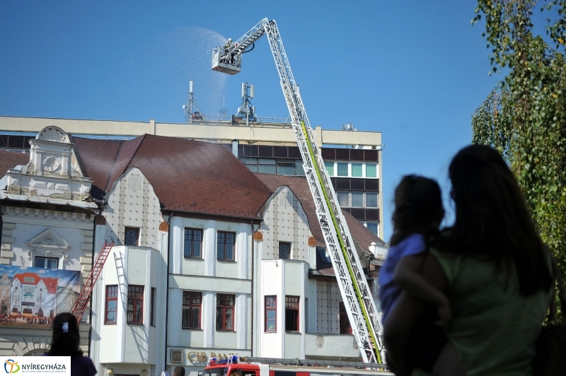 Ünnepség a tűzoltóknál - fotó Szarka Lajos
