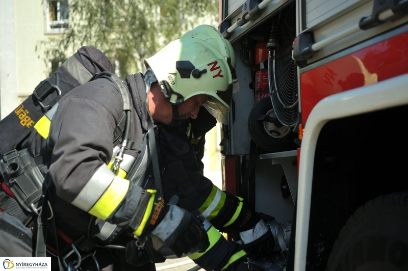 Ünnepség a tűzoltóknál - fotó Szarka Lajos