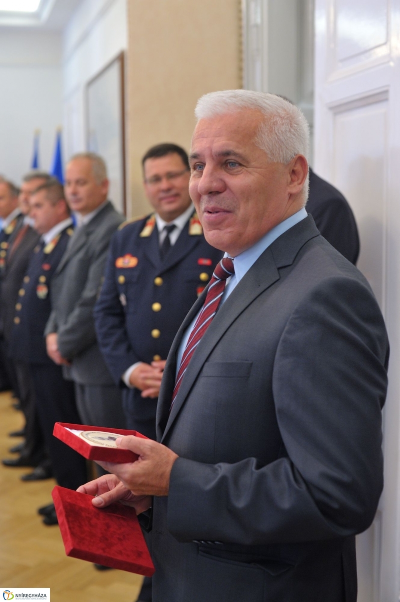 Ünnepség a tűzoltóknál - fotó Szarka Lajos