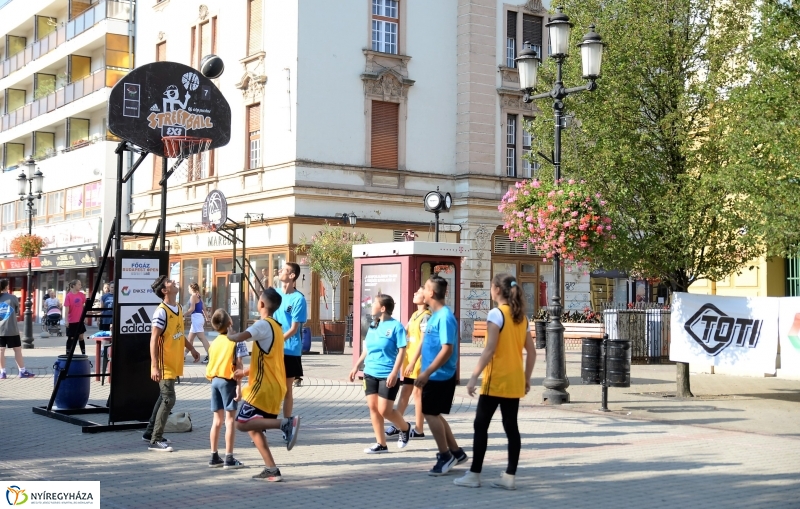 Streetball a belvárosban