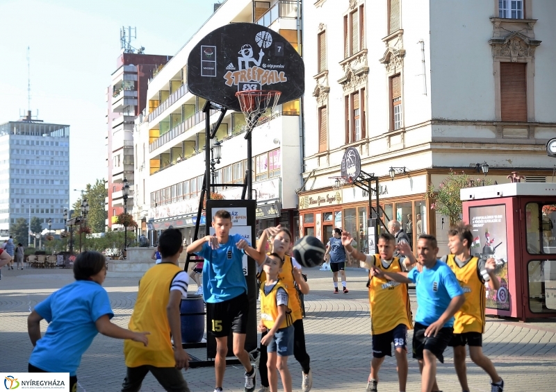 Streetball a belvárosban
