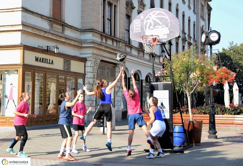 Streetball a belvárosban
