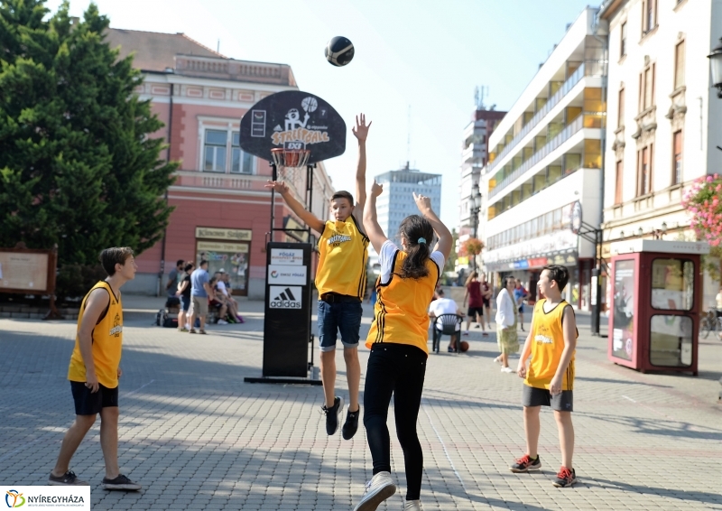 Streetball a belvárosban