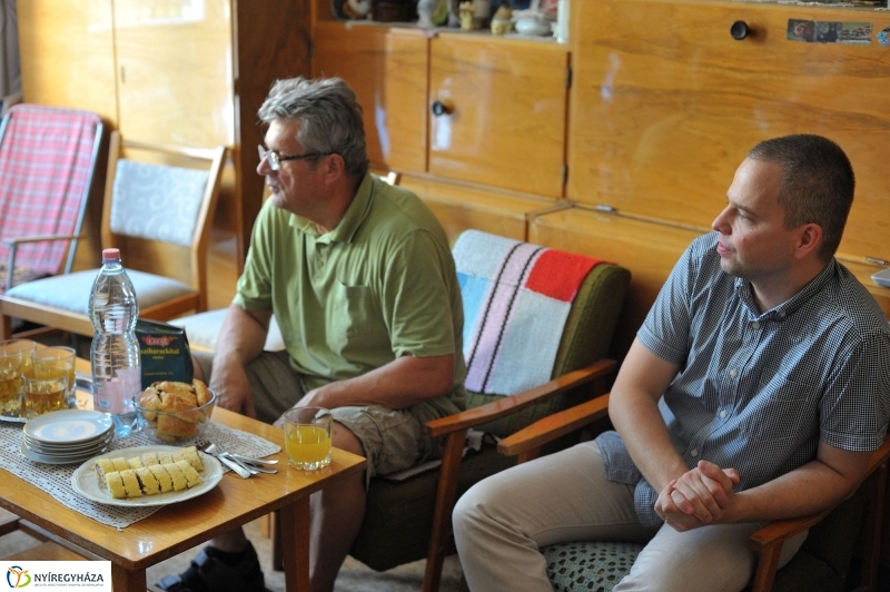 Szépkorú köszöntése - Csabai Mihályné