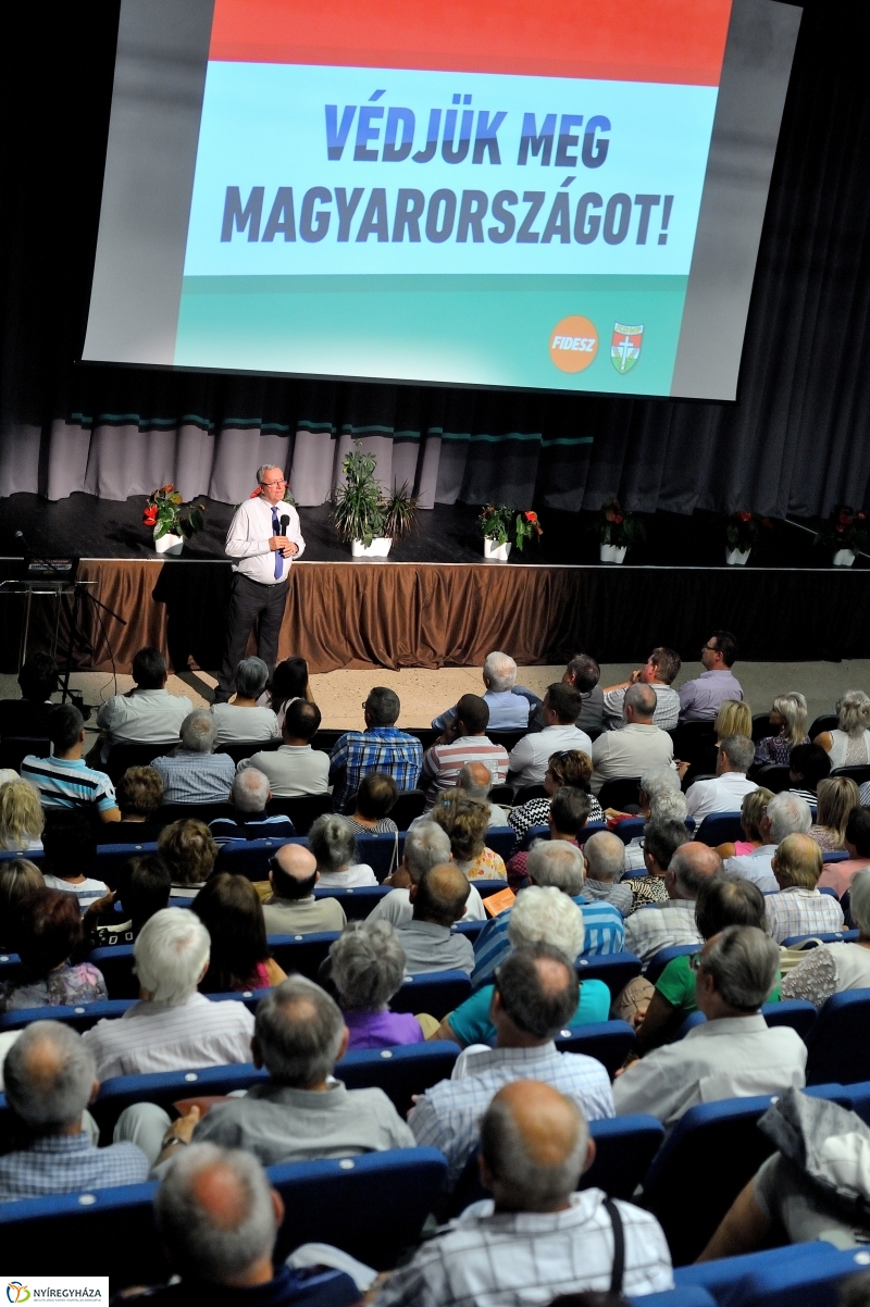 Bakondi György Nyíregyházán - fotó Szarka Lajos