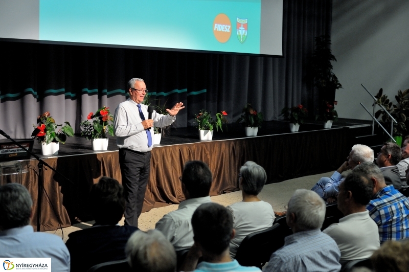 Bakondi György Nyíregyházán - fotó Szarka Lajos