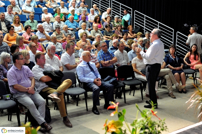 Bakondi György Nyíregyházán - fotó Szarka Lajos