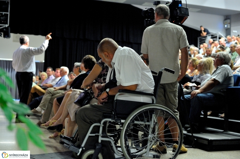 Bakondi György Nyíregyházán - fotó Szarka Lajos