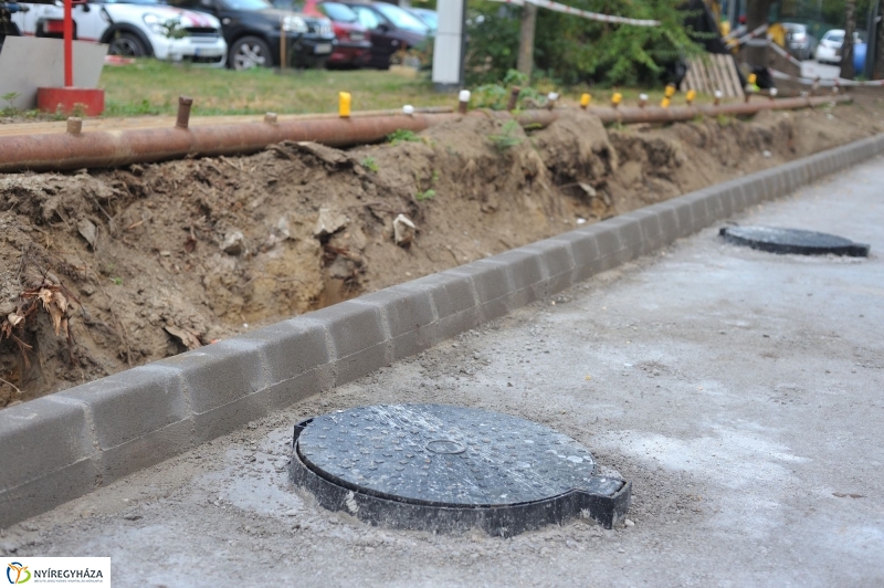 Helyszíni bejárás a Szántó Kovács János utcán - fotó Szarka Lajos