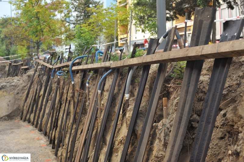 Helyszíni bejárás a Szántó Kovács János utcán - fotó Szarka Lajos