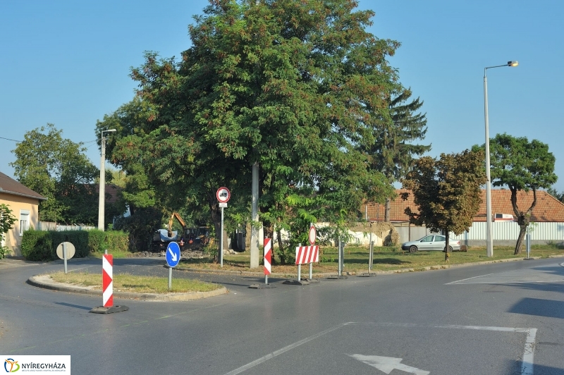 Munkálatok a Kígyó utcán - fotó Szarka Lajos