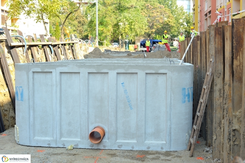 Munkálatok a Szántó Kovács János utcán I - fotó Szarka Lajos