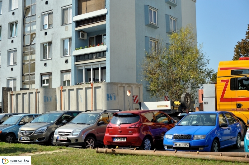 Munkálatok a Szántó Kovács János utcán I - fotó Szarka Lajos