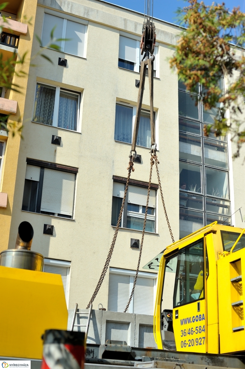 Munkálatok a Szántó Kovács János utcán I - fotó Szarka Lajos