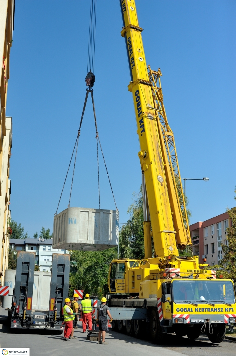 Munkálatok a Szántó Kovács János utcán I - fotó Szarka Lajos