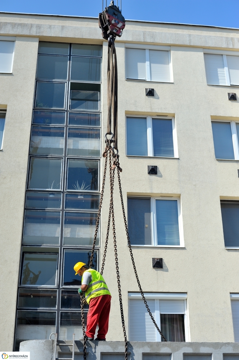 Munkálatok a Szántó Kovács János utcán I - fotó Szarka Lajos