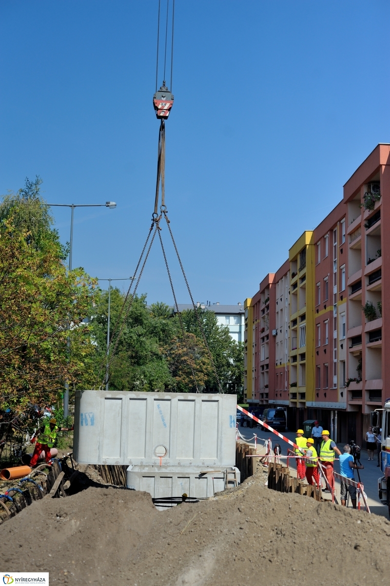 Munkálatok a Szántó Kovács János utcán I - fotó Szarka Lajos