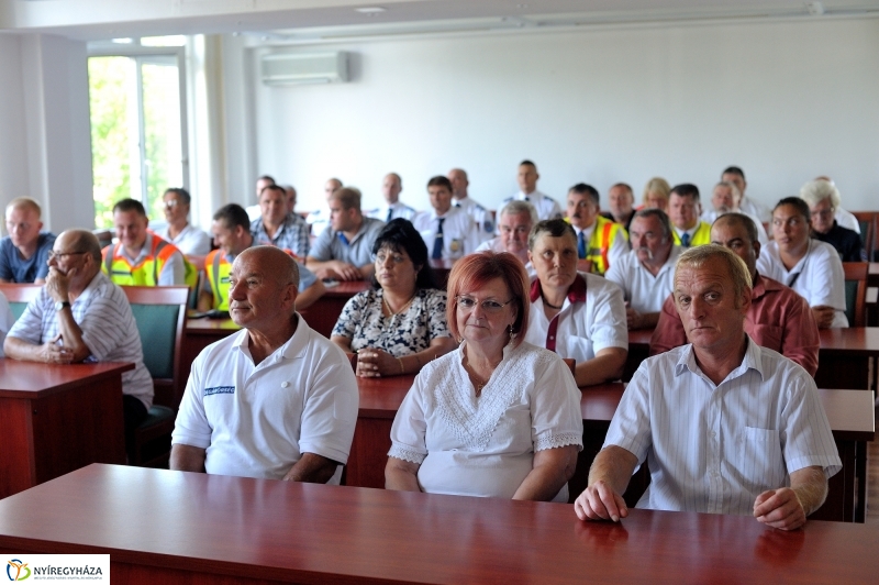 Elismerés a polgárőröknek - fotó Szarka Lajos