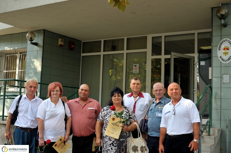 Elismerés a polgárőröknek - fotó Szarka Lajos