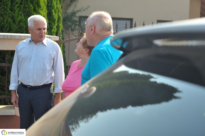 Helyszíni bejárás a Szíjgyártó utcán - fotó Szarka Lajos